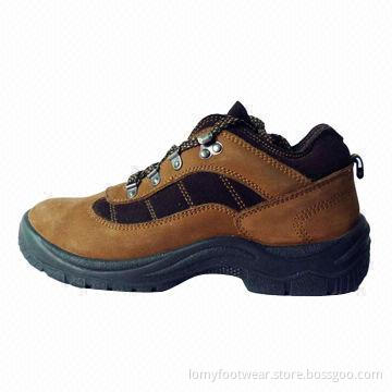 Safety Shoes, Made of Nubuck and PU Sole, Size of 36 to 48# SB, S1, S1P, S3